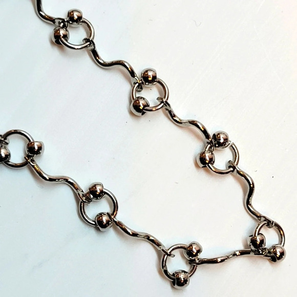 ❤️ 3 for $35 Lot of vintage jewellery earrings  cubic stone bracelet pendant - Picture 9 of 17